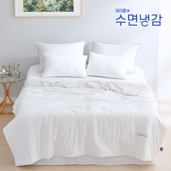 LK/SK 호텔식 자수 냉감이불+베개커버 세트 3