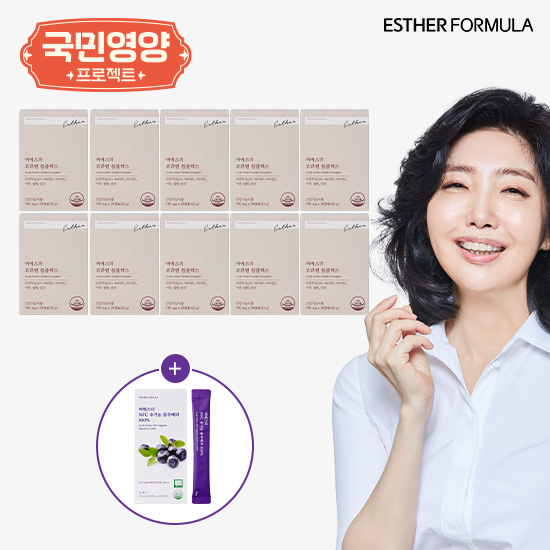 [국민영양프로젝트] 여에스더 코큐텐 10개월분+블루베리
