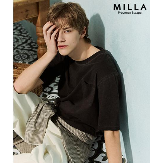 [Milla] 밀라 26SS 남성 썸머 코튼 티셔츠 4종 4