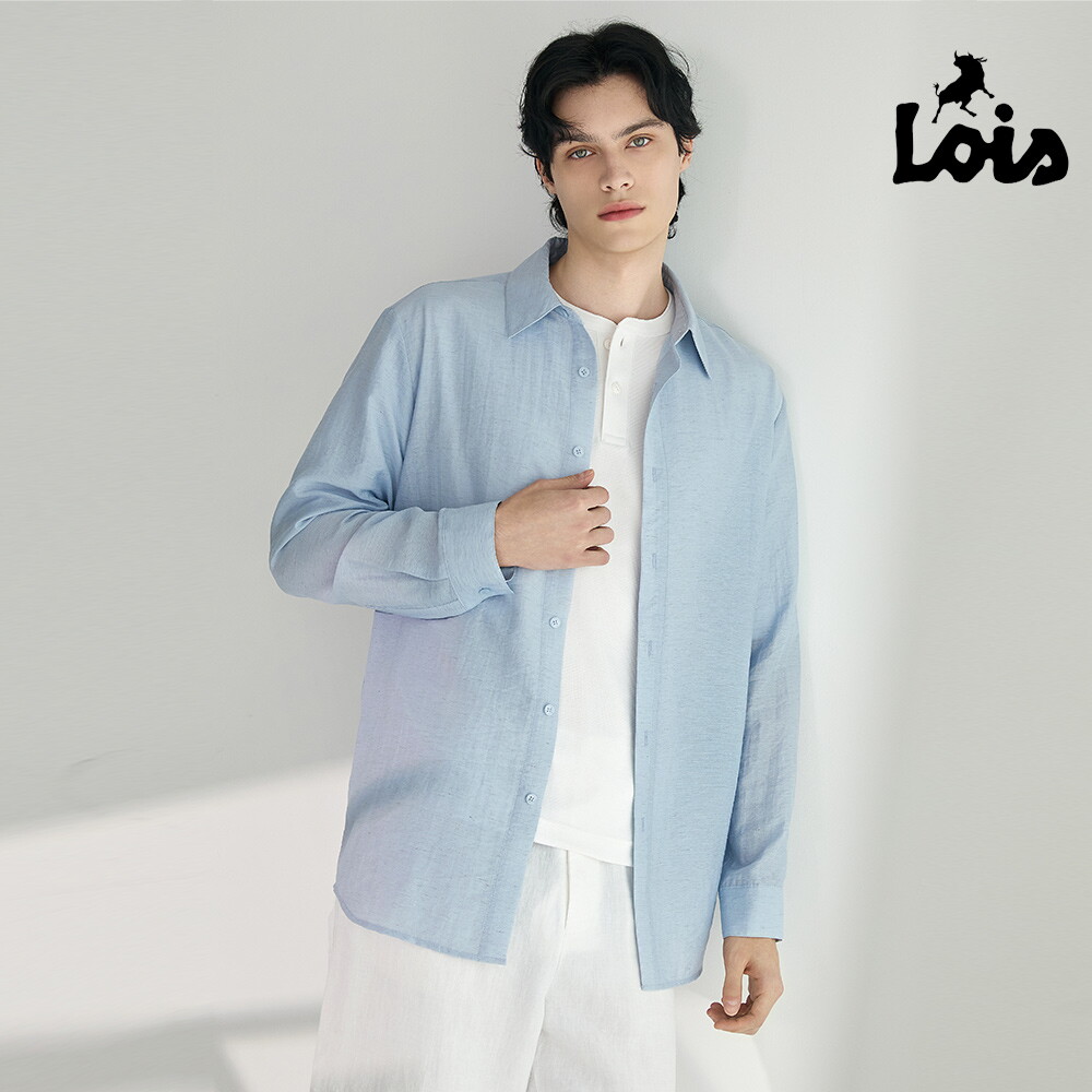 Lois 로이스 26SS 남성 린넨 블렌디드 셔츠 3종 2