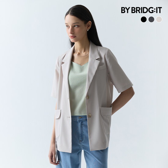 ○(런칭가 59,900원) 26SS 링클프리 반팔 자켓 4