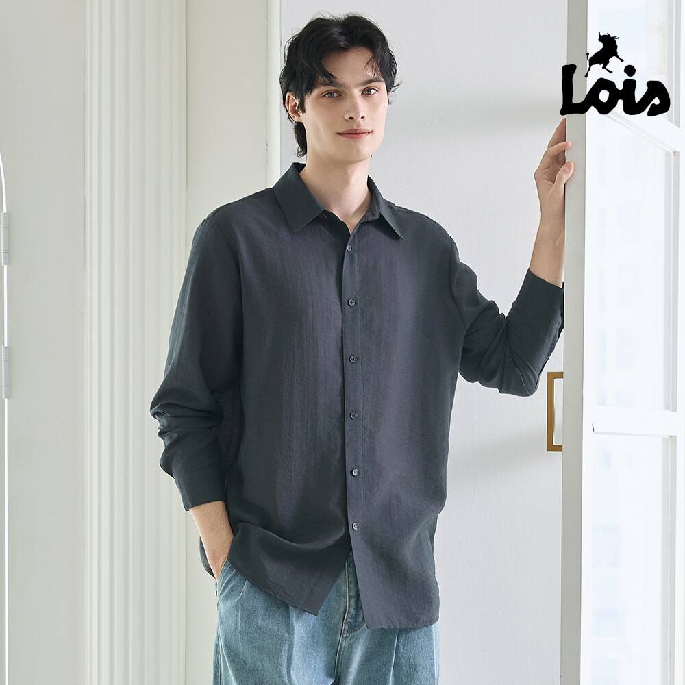 Lois 로이스 26SS 남성 린넨 블렌디드 셔츠 3종 3