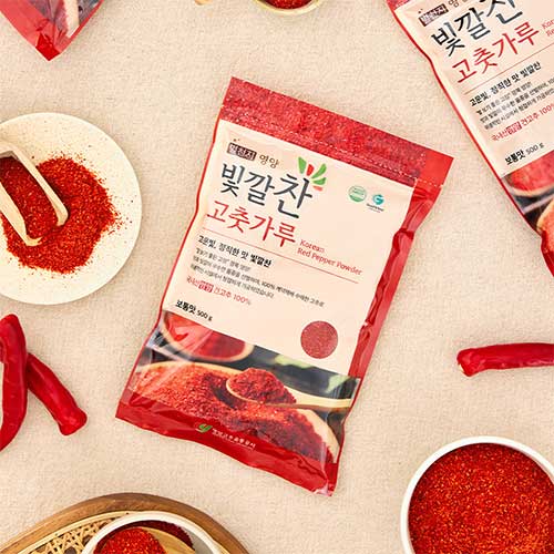 영양 빛깔찬 고춧가루 500gx6팩(총3kg)