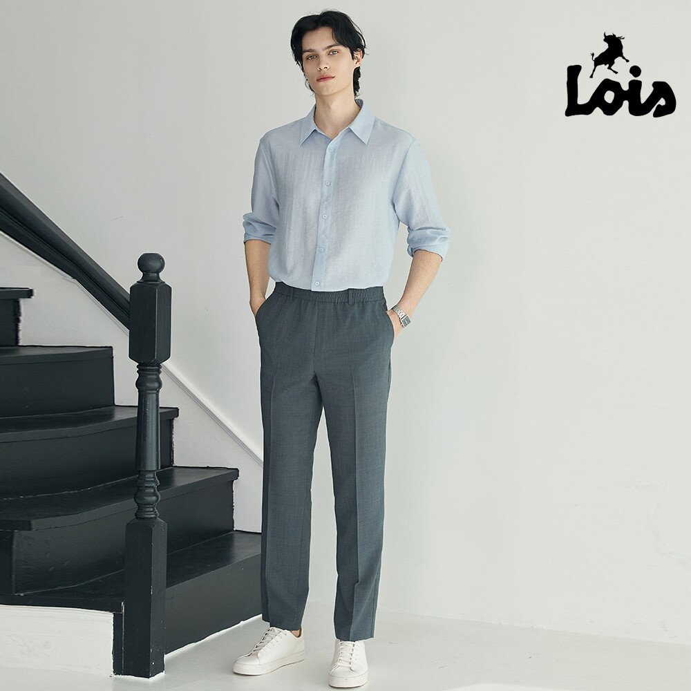 Lois 로이스 26SS 남성 밴딩 크리즈 팬츠 3종 3