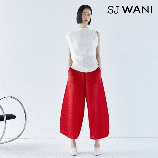 SJ와니 26SS 아키텍처 플리츠 벌룬 팬츠 1종 [런칭 가격 99,900원] 4