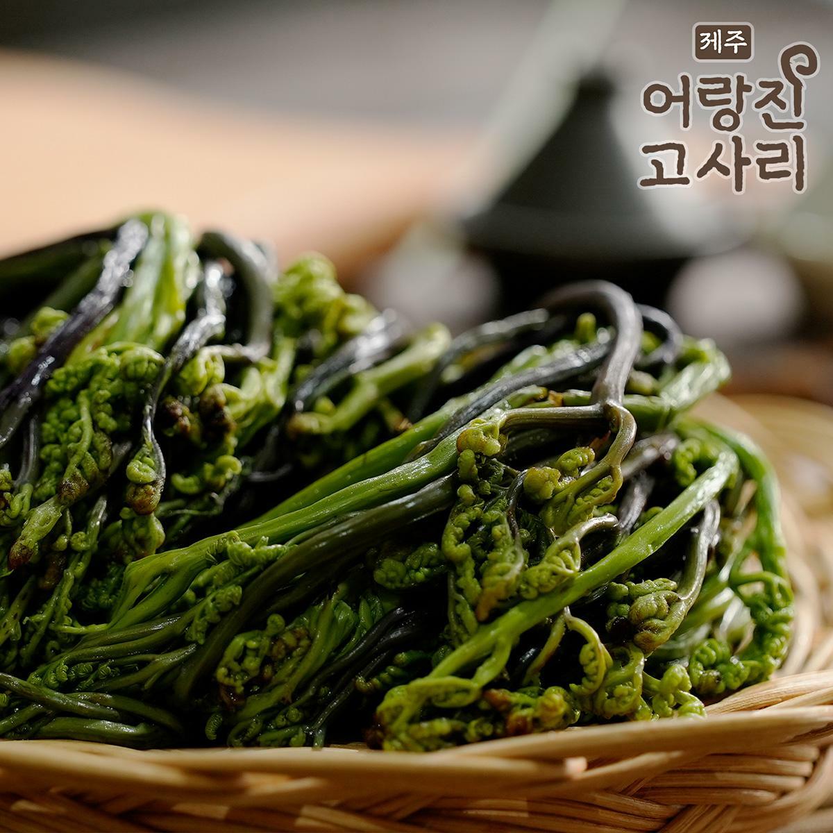 [삼성카드5%할인][제주어랑진]26년 제주 한라산 햇 고사리 300g x 4팩