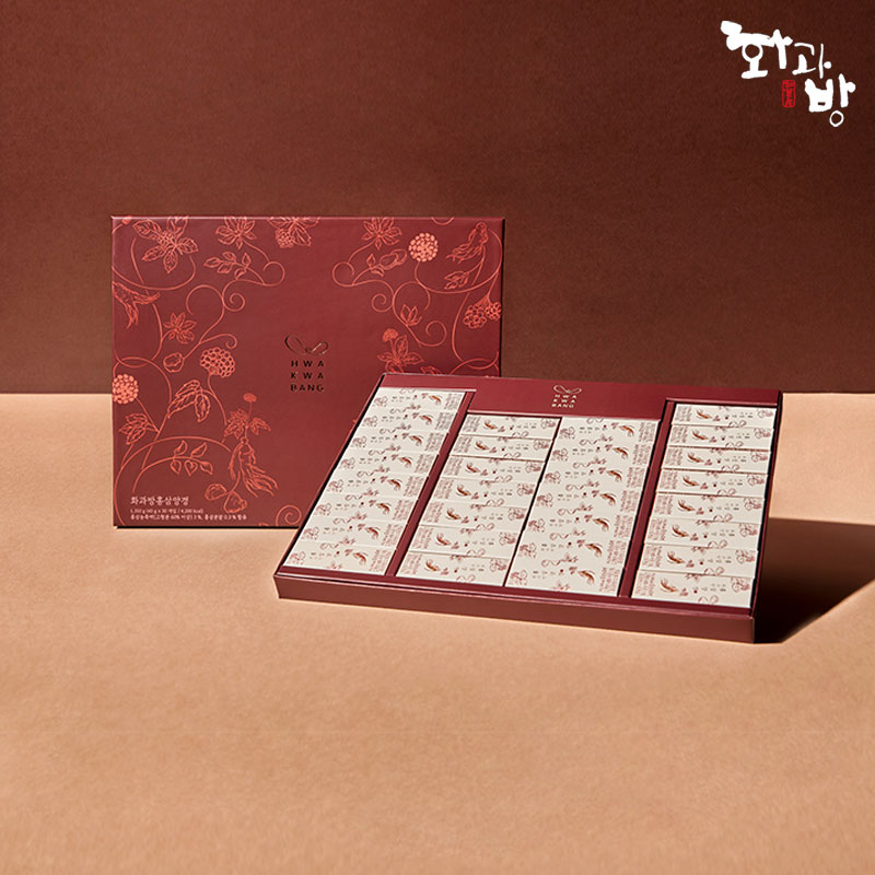 화과방 홍삼양갱 선물세트 3호 45gx30개+쇼핑백 / 선물 부모님 2