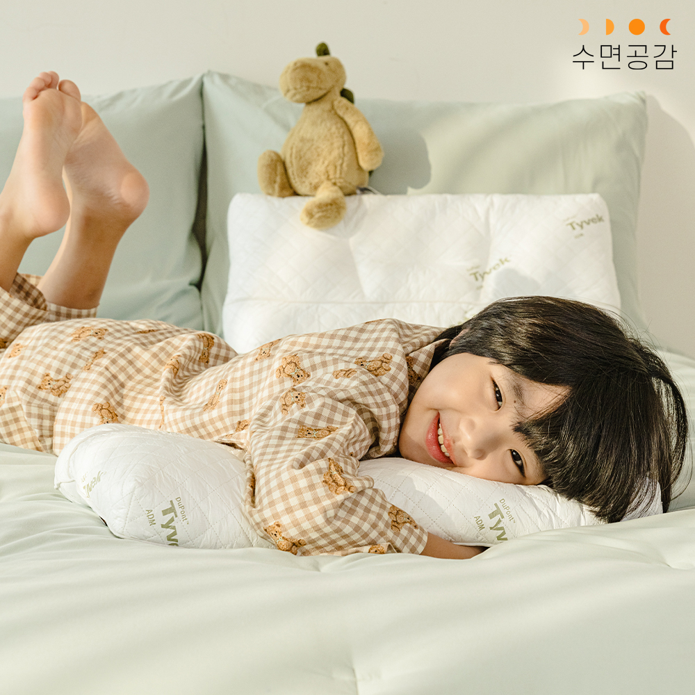 우유베개 알파 키즈 천연라텍스 기능성 경추베개  2
