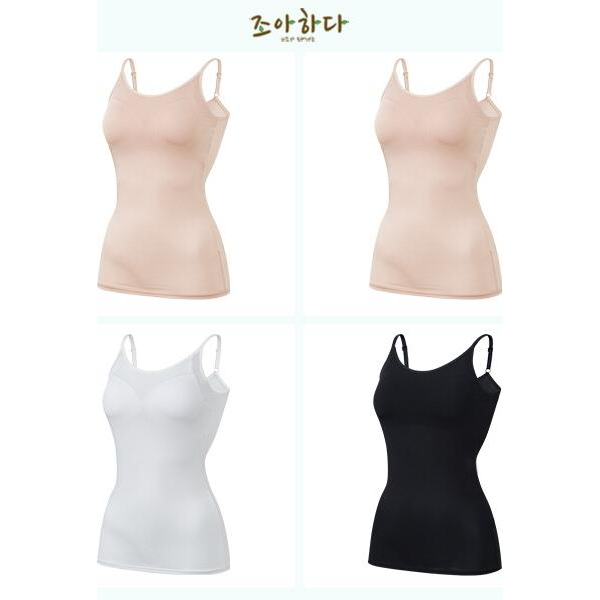 조아하다 인견 블렌디드 브라탑 4종 (끈형)