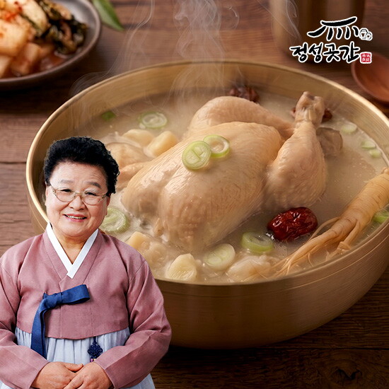 [방송에서만]강순의명인 정성곳간 삼계탕 1.2kg x 8팩, 총9.6kg
