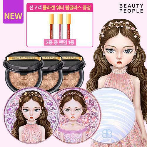 [카드 5%할인][최신상] 철벽녀 절대커버 쿠션 (6개용량 + 립글라스 전고객)