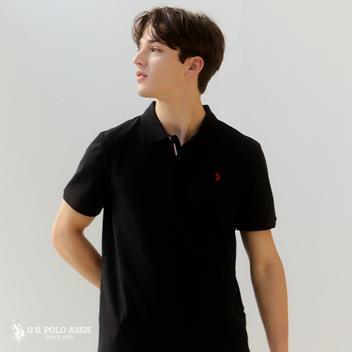 [최신상/2만원인하][U.S POLO ASSN.] 26SS 라이크라® 반팔 카라티 3종 남성 3