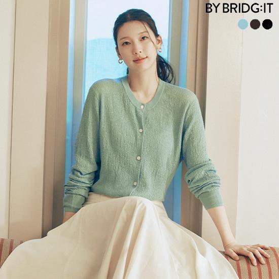 ○(런칭가 79,900원) 26SS 썸머 슬럽 시어 가디건 3종 2