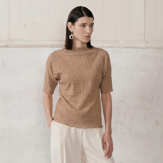 [최초가79,000원]26SS 마샬 플로우 티블라우스 2종 3