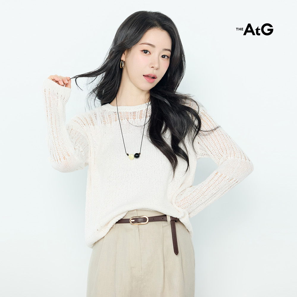 [최초가79,900원] 26SS 린넨혼방 크로셰 썸머 니트 3종