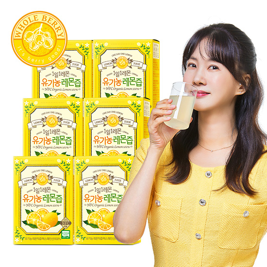 1일1레몬 유기농 레몬즙 14포x6박스  총 84포
