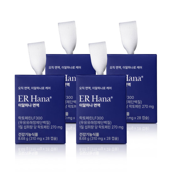 이알하나 면역LF300 310mgx28정 x 4박스 2