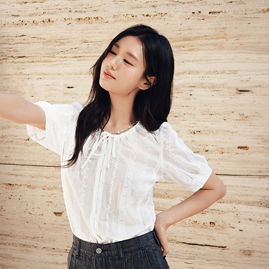 26SS NEW 아일렛 자수 블라우스 3종 (화이트에디션)