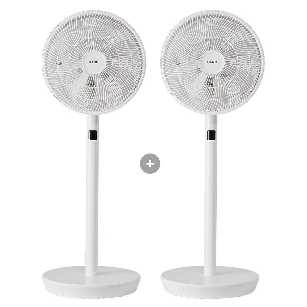 [삼성카드5%할인,일시불 할인][더블] 한일 트랜디 써큘레이터 팬 화이트+화이트 (BBF-AI12W)