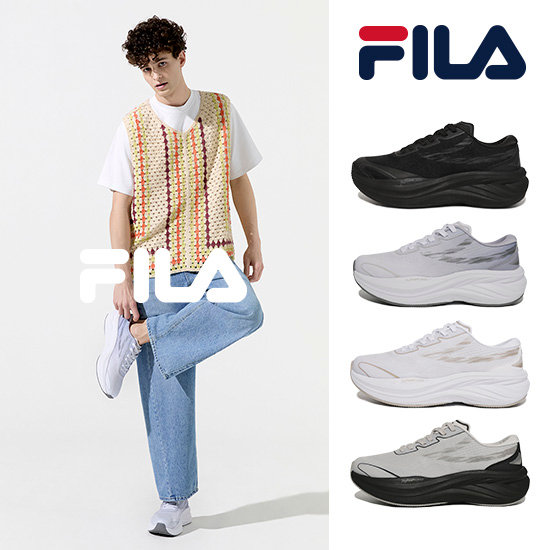 FILA 26SS 신상 스카이플로트 맥스쿠션 워킹화 남성용