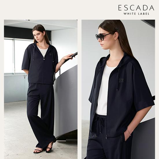 [상시가 239,000원] ESCADA 26SS 썸머 샤이닝 셋업 SET (후디집업+팬츠) 2