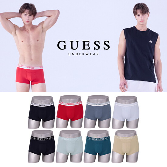 26SS 게스 남성 액티브 메쉬 드로즈 8종 + 머슬티1종