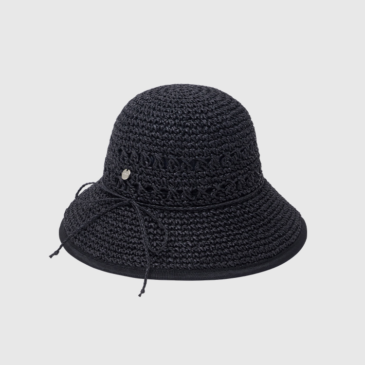 [백화점가 99,000원] 26SS 라피아 크로셰 버킷햇 2