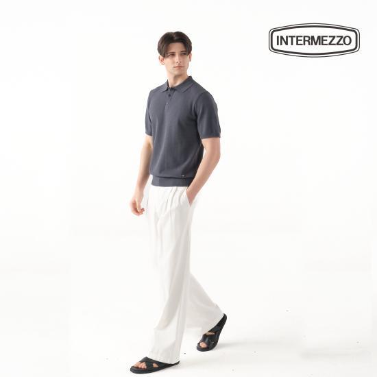 ■인터메조 26SS 남성 썸머 반팔 카라니트 3종 2