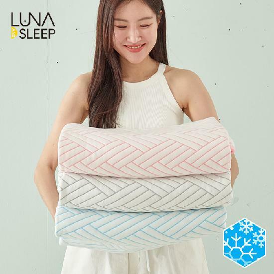 [삼성카드5%할인]루나앤슬립 냉감패드 2장 + 냉감베개커버 2장   (Q) 4