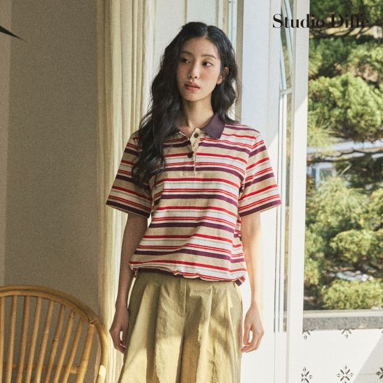 스튜디오디페 26SS 카라 티셔츠 2종