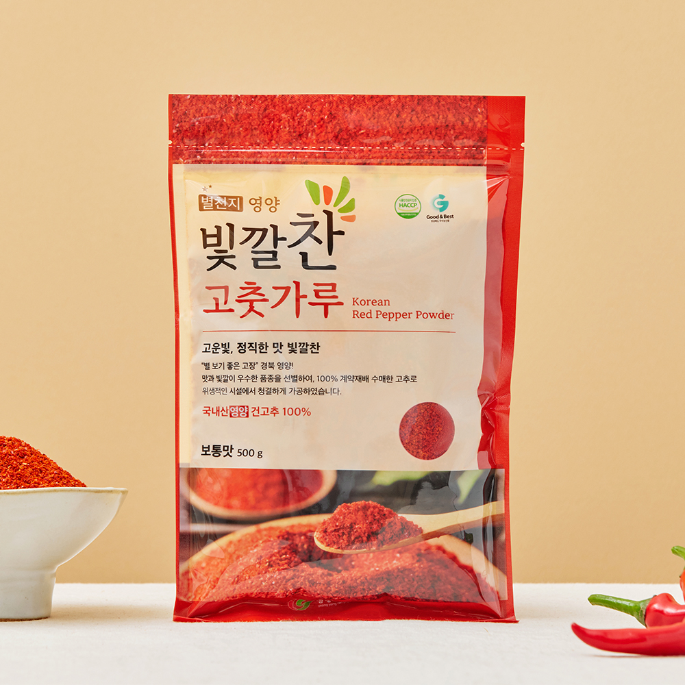 영양 빛깔찬 고춧가루 500gx6팩(총3kg) 2