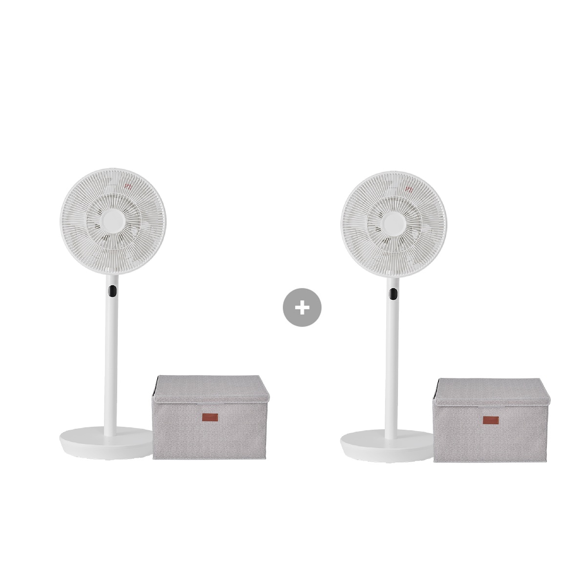 [방송에서만][더블]2026 NEW BLDC팬 2개(동일색상/BBF-BL12W BBF-BL12P BBF-BL12G)+보관가방2개