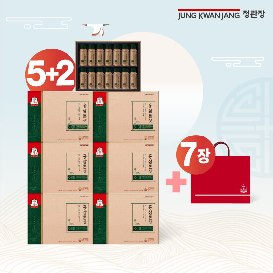 ■[5+2박스]홍삼톤샷 5+2박스 + 쇼핑백 7장