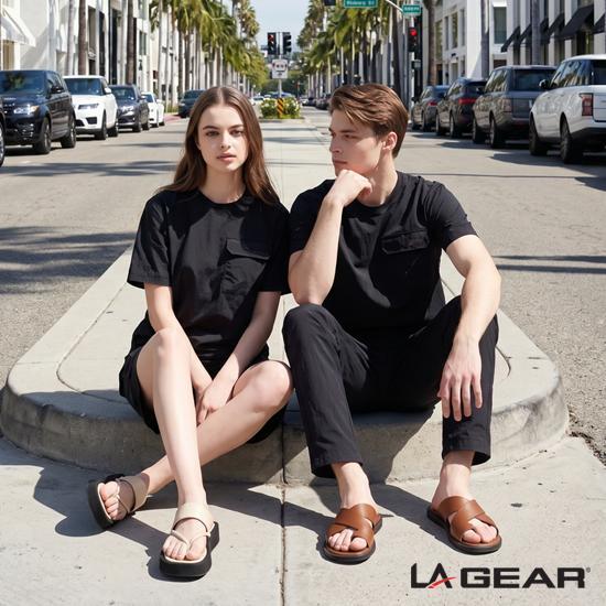  ☆ LA GEAR 남녀공용 시어서커 우븐 셋업 3종