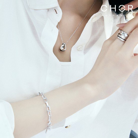 코어 어센틱 SILVER 925 코어 빅볼륨 물방울 목걸이+(방송 중)바게트 15캐럿 테니스팔찌+디아망 5캐럿 테니스팔찌 3