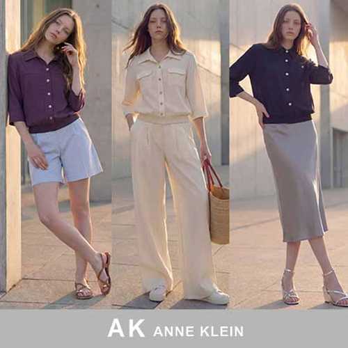 [AK앤클라인]26SS 시보리 인견 블렌디드 블라우스 3종