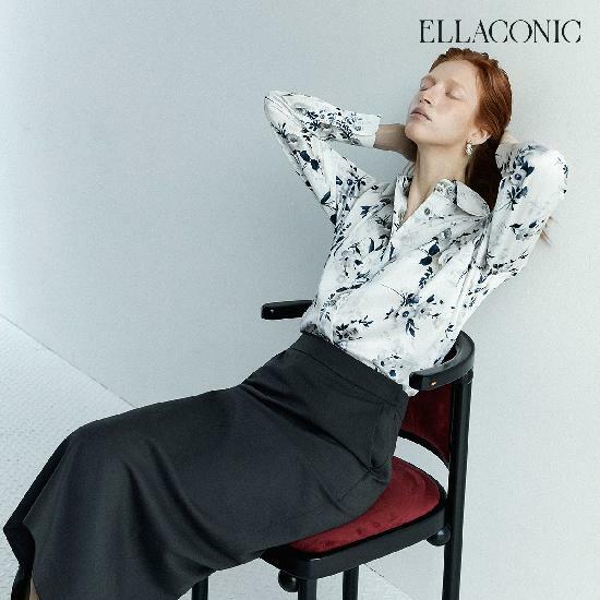 [삼성카드5%할인][런칭가 79,000원→2만원 ↓] 엘라코닉  울혼방 H라인 스커트 4
