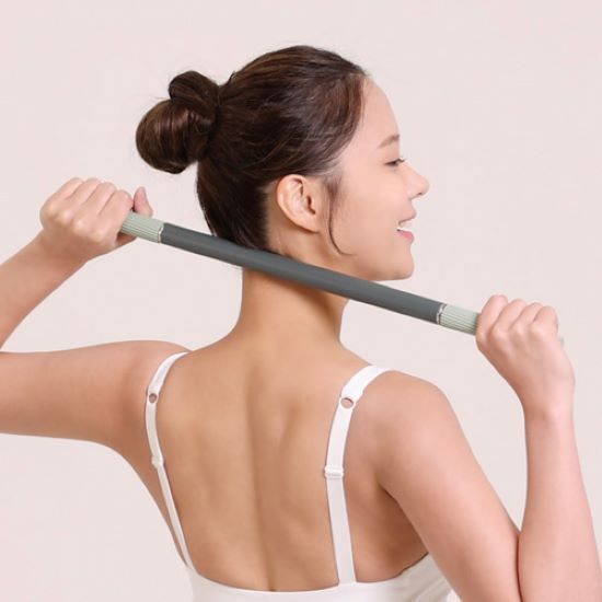 바리바디 마사지스틱+마사지볼+올인원 마사지기+포인트링 세이지그린 매니아 패키지 4종 세트 2