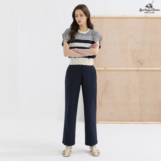 O RCB POLO CLUB 26SS 여성 시어서커 팬츠 3종 2