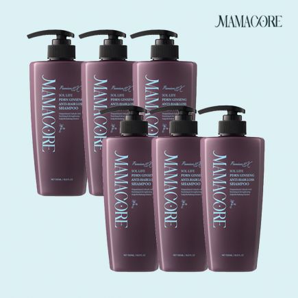 마마꼬레 쏠 라이프 PDRN 진생 탈모샴푸 500mlx6통