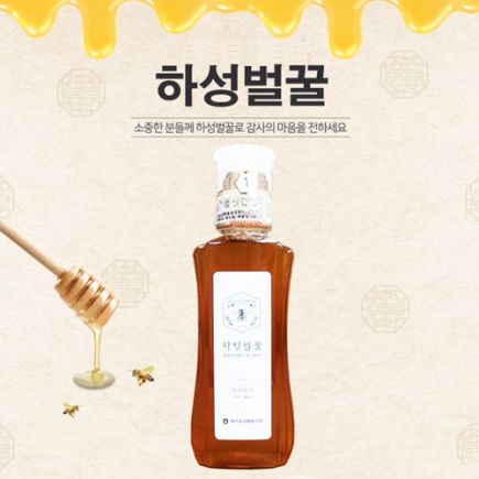 북부농협 1등급 ★하성★ 벌꿀 (야생화꿀) 500g*5병 2