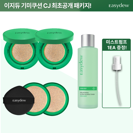 [1/판매 1등] 대웅제약 멜라 기미쿠션 본품2+리필2+시카알로에 앰플미스트