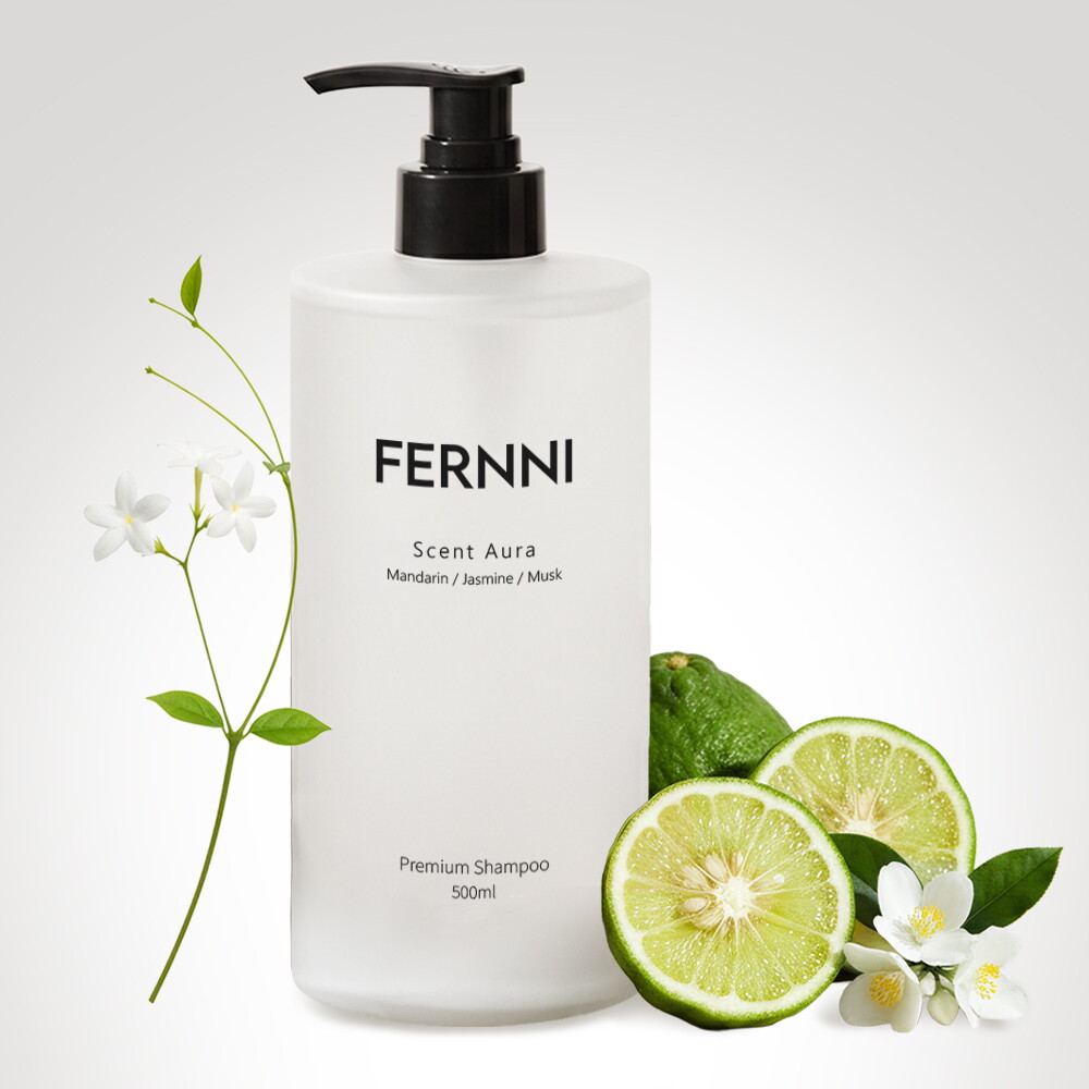 ★롯데 단독 최초공개!★§단품§ 페르니 센트 아우라 프리미엄샴푸 500ml  2