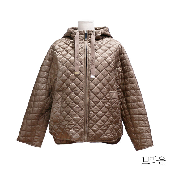 막스마라 퀼팅 후드 패디드 재킷 2