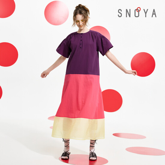 [SNOYA]스노야 26SS 에어핏 컬러 레이어 원피스 3