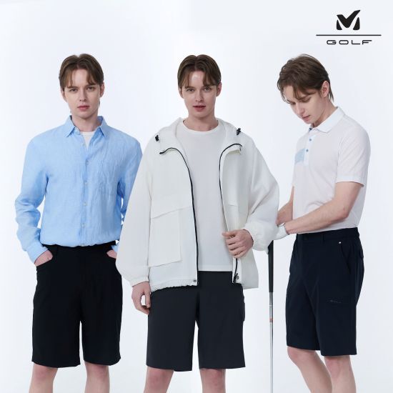 ○ 밀레골프 남성 하프팬츠 3종 3