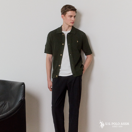 [U.S POLO ASSN.] 26SS 세미 플리츠팬츠 2종 남성 2