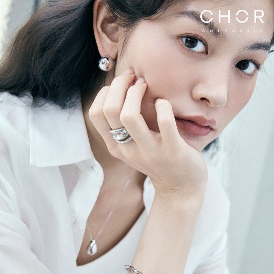 코어 어센틱 SILVER 925 빅볼륨 볼 귀걸이+(방송 중)바게트 15캐럿 테니스 팔찌