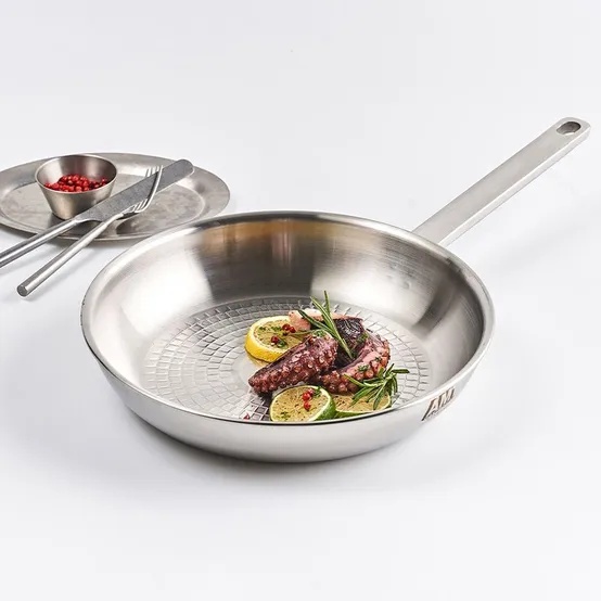 316Ti스텐 통5중 샤프 딤플팬 26cm