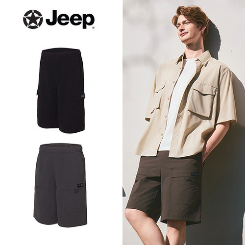 [방송에서만 이가격][JEEP] 26SS 남성 어반 유틸리티 반바지 2종